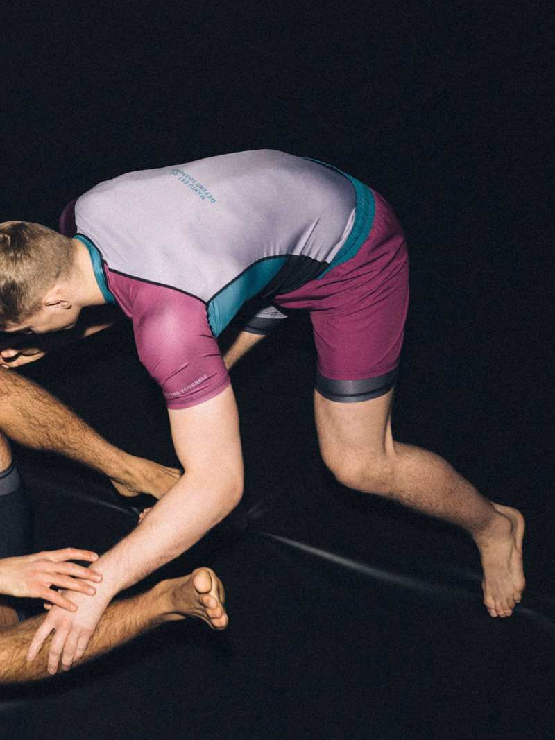 MANTO Varsity RASHGUARD -multicolour